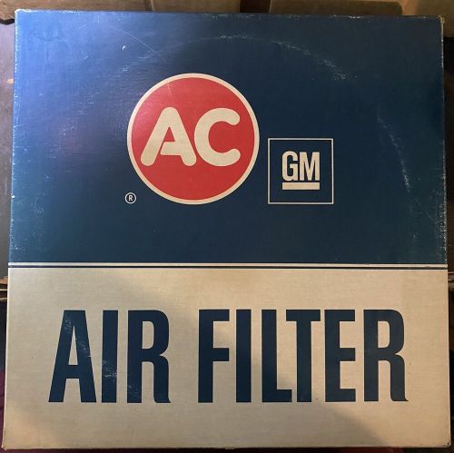 Vintage ac delco air filter #a592c new old stock