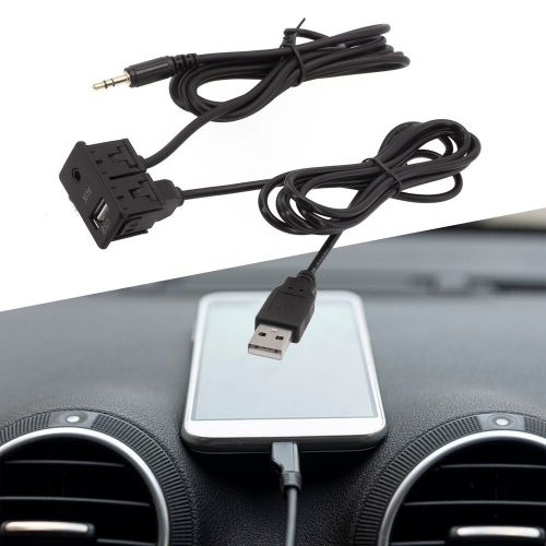 Central control panel usb adapter for toyota enhance your car audio 12v voltage