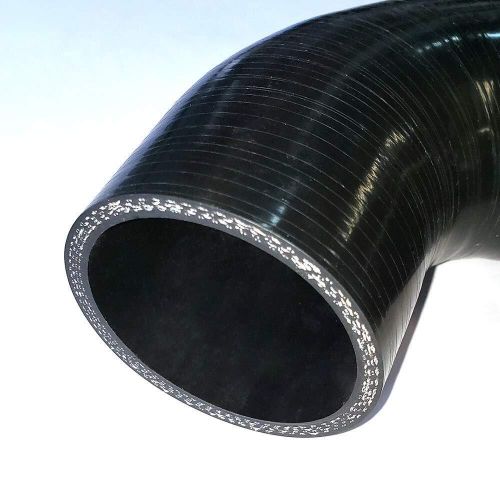 1.5&#034; 90° silicone elbow - 4 ply heavy duty silicone hose coupler