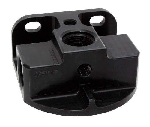 Moroso 23763 side port remote oil filter mount