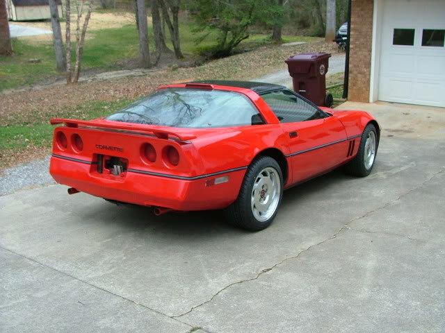 1984 - 1996 c4 corvette low profile wing - also universal