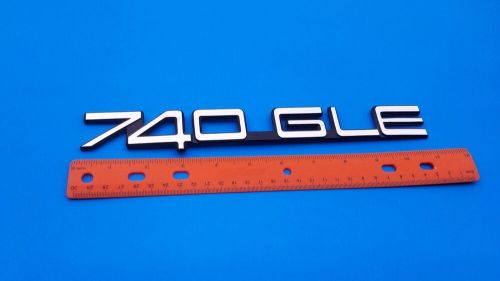 1983-1994 volvo 740 gle rear trunk lid emblem logo badge symbol sign used oem b4