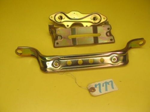 Wow honda atc350x rear fender brackets hardware seat lock plate 85 86 350x