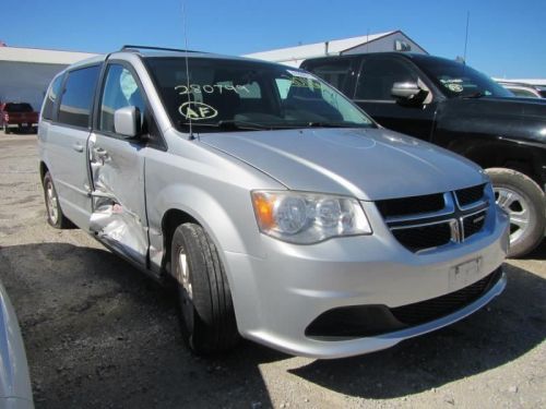 2011-2018 dodge caravan driver front lower left knee air bag black