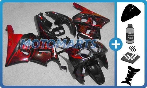 5 in 1 bundle for honda cbr400rr nc29 91-94 body kit fairing & windscreen aa