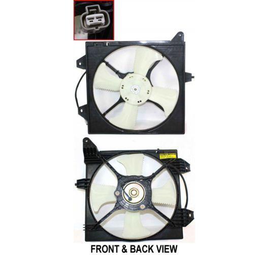 New a/c ac condenser single fan assembly with motor lancer mi3113111 mn185142