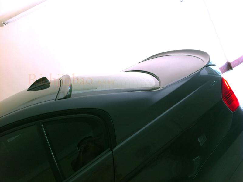 Unpainted roof spoiler sport wing for bmw 3-series e90 4dr sedan 2005 2008