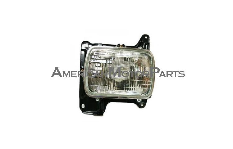 Left driver side replacement headlight 86-97 nissan pickup standard model