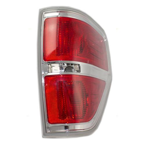 New passengers taillight taillamp lens housing dot 09-13 ford f-150 pickup truck