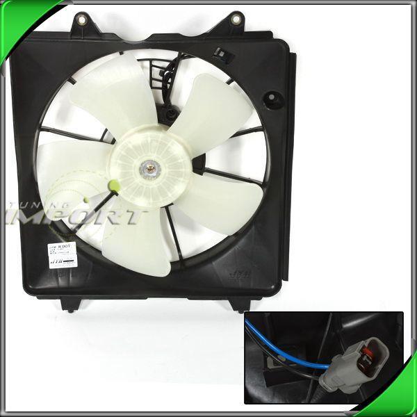 06-10 honda civic 1.8l 4cyl auto radiator fan motor shroud replacement assembly