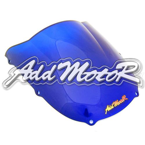 Motorcycle windscreen windshield fit zx-6r zx6r 98-99 blue ws4088