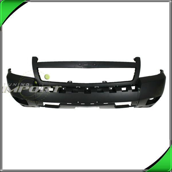 Buy 07 10 Avalanche Suburban Front Bumper Cover Replacement Abs Plastic Primed Black In Free 4086