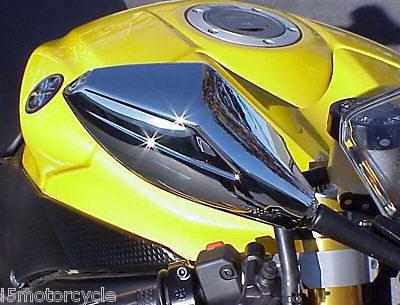 Yamaha fzr yzf 600 r6 r6s r1 chrome racing mirrors