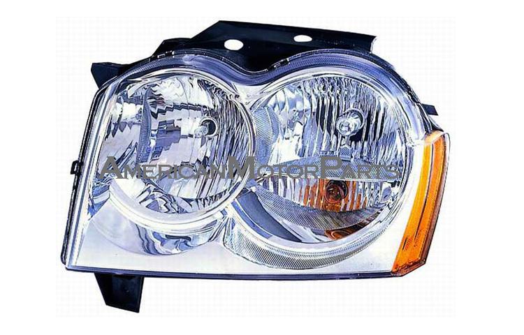 Eagleeye driver & passenger replacement headlight 05-07 jeep grand cherokee