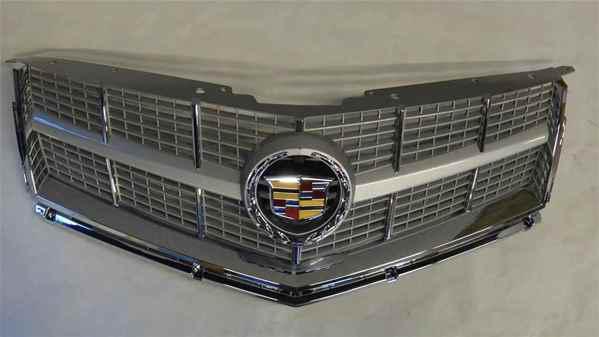 10-12 cadillac srx upper grille with emblem oem