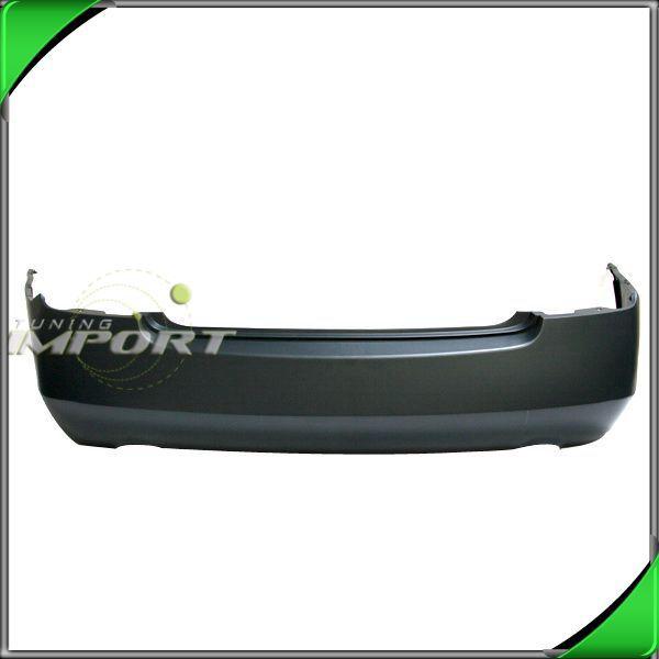 02-06 nissan altima rear bumper fascia cover abs primed blk plastic paint-ready