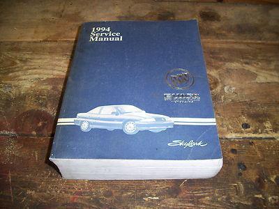 1994 buick skylark factory issue repair manual