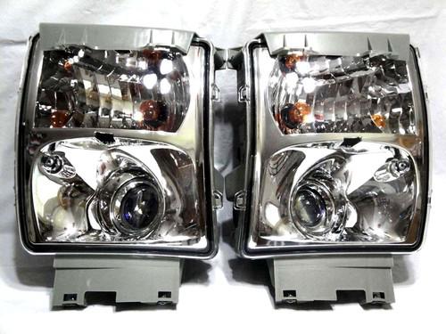 Cadillac 05-11 sts signal fog light lamp w/4 light bulbs rl h one pair new