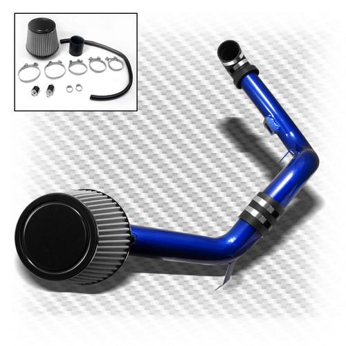 00-05 sentra se 2.0l blue cold air intake induction kit w/stainless air filter