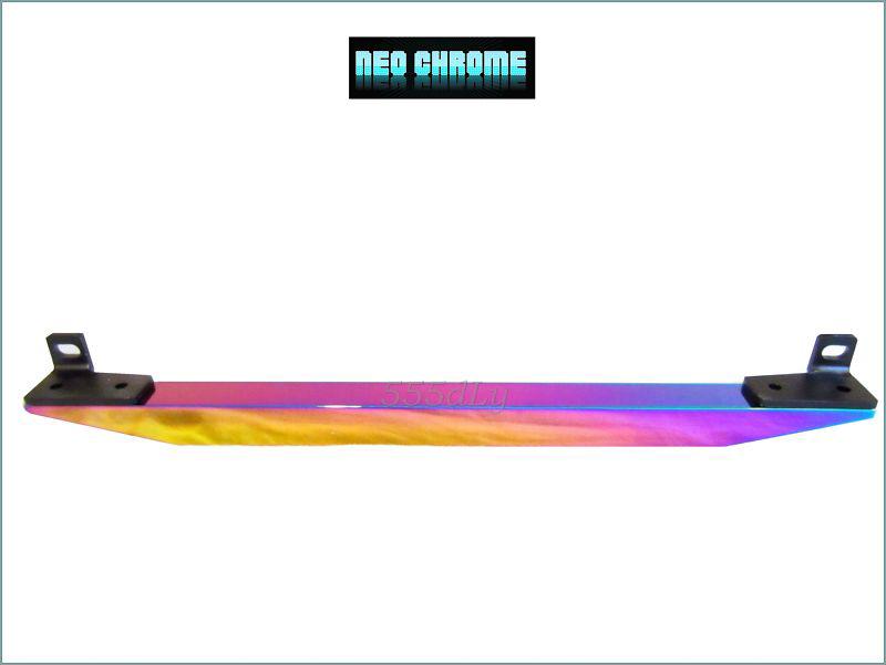 Neo chrome polished rear lower tie bar 96-00 honda civic si ek em1 jdm free ship