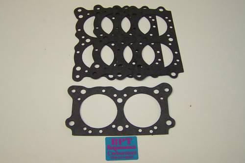 5 holley 350 2 barrel throttle plate gaskets, aed bg demon grant qft carbs 