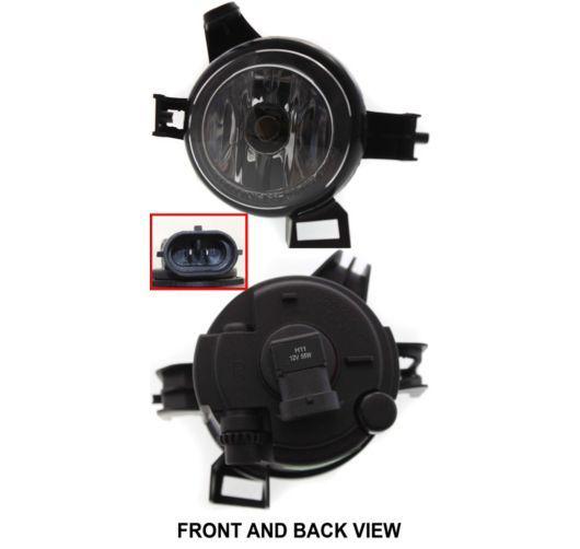 Nissan altima 05-06 right rh driving fog light lamp new lens & housing