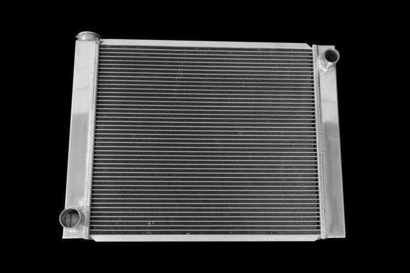 Ford/ mopar pro aluminum radiator 2 rows/ dual core  28" x 19" inch