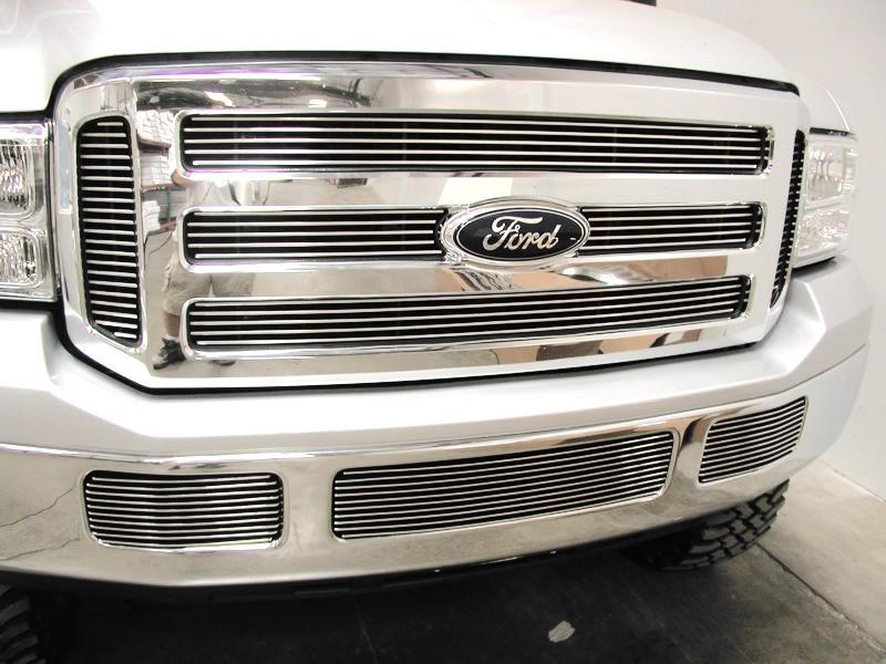 Grillecraft billet aluminum grille bolt overlay ford f250 f350 superduty 05-07