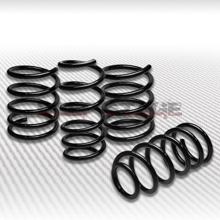 2"drop sport suspension racing lowering spring 02-06 nissan altima l31 sl black