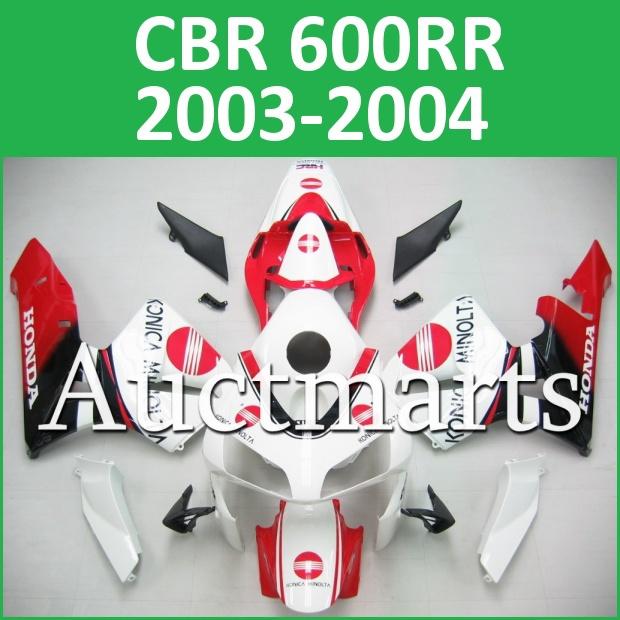 Fit honda 03 04 cbr600rr cbr 600 rr 2003 2004 fairing kit abs plastics a6 c03