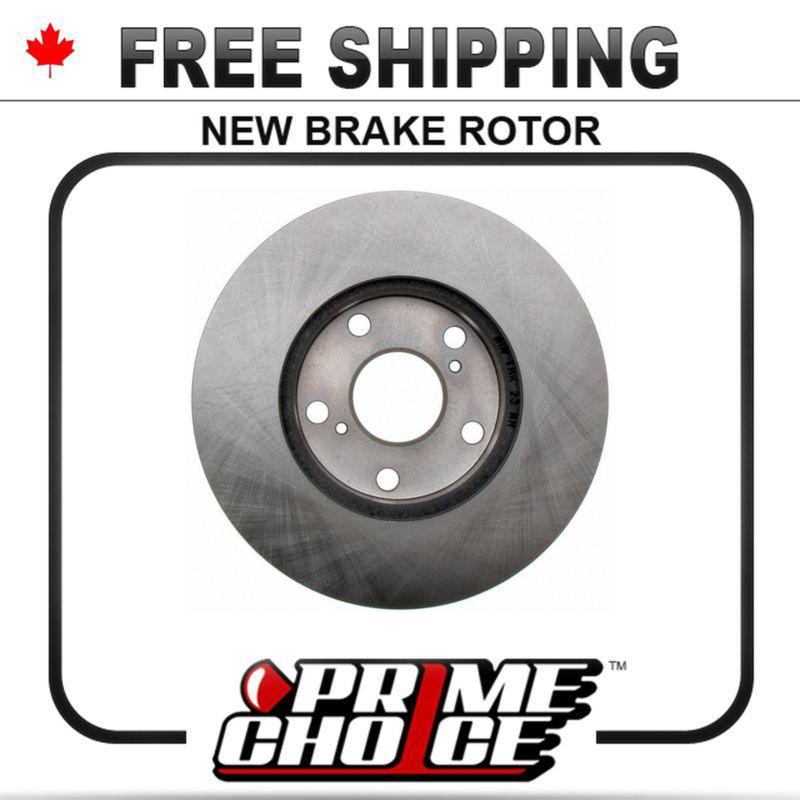 1 premium new disc brake rotor for front fits left driver / right passenger side