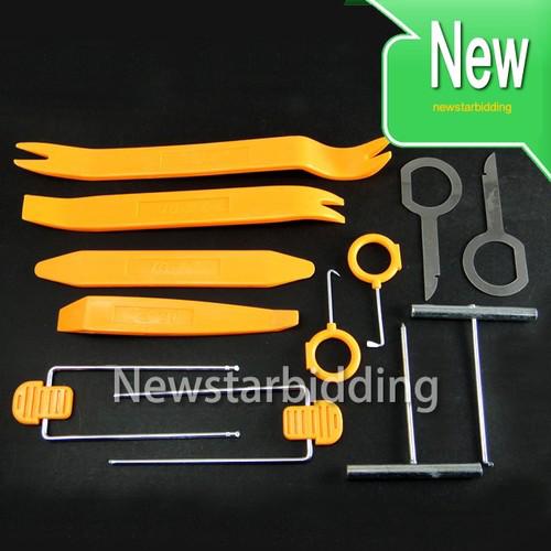 12pcs set vehicle trunk suvs radio stereo panel trim molding removal repair tool