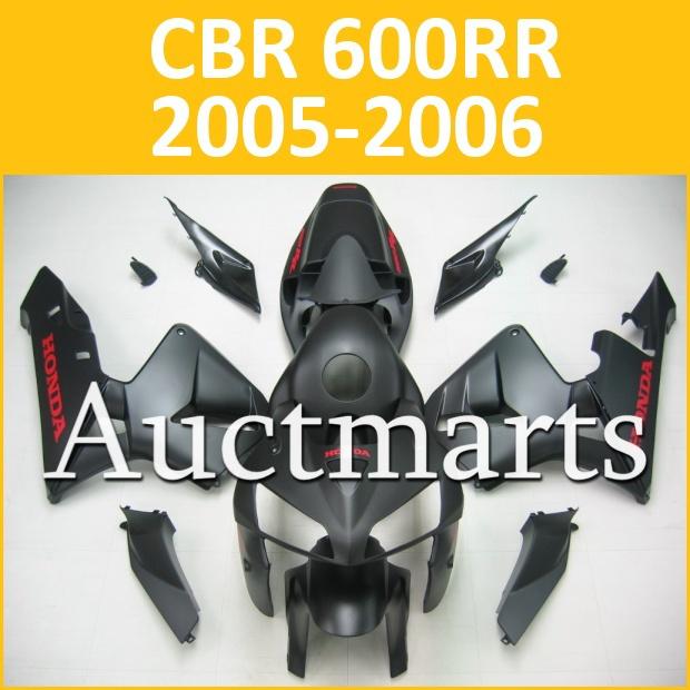 Fit honda 05 06 cbr600rr cbr 600 rr 2005 2006 fairing kit abs plastics b93 b12