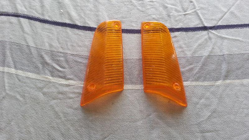 Bmw e21 orange euro turn signal set 316i 318i 320i 320is 323i alpina 