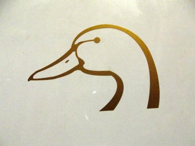 2 auto boat rv car  motor-home trailer decal ducks unlimited 4 1/4 x 3