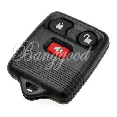 3 button remote key keyless entry fob transmitter alarm clicker for ford 01-11