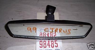 Chrysler 99 cirrus rear view/interior mirror black 1999