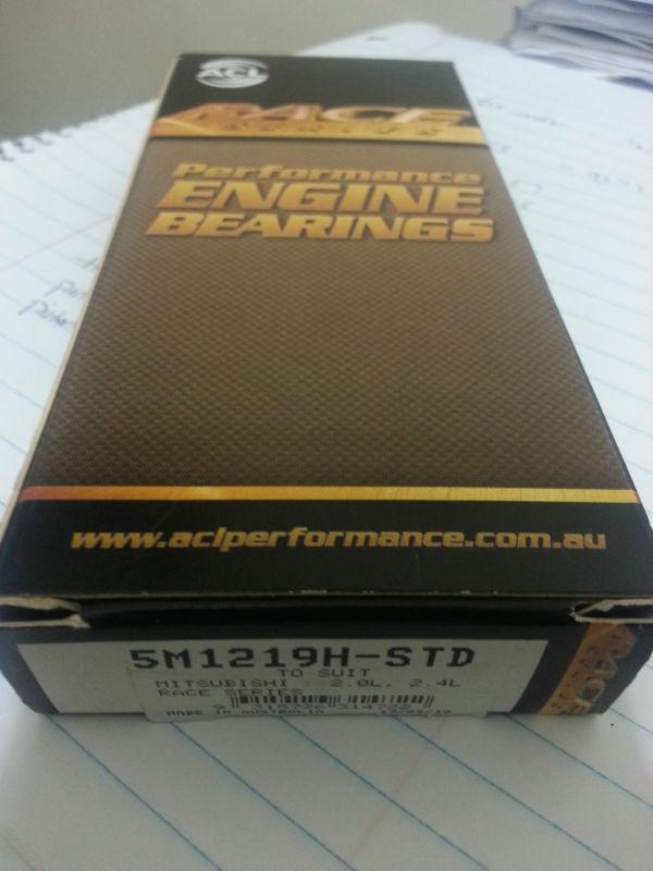 Acl race main bearings mitsubishi 4g63 97+ evo dsm 2g std evo v-ix 5 6 7 8 9 