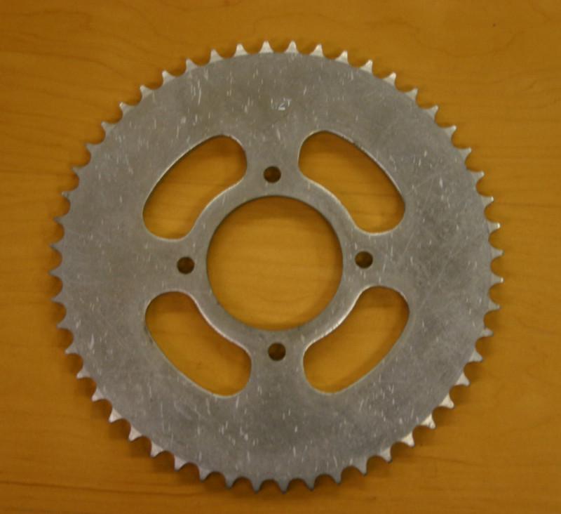 Honda elsinore 1981 cr250r, cr450r oem rear sprocket 52 teeth pn 41203-ka4-810