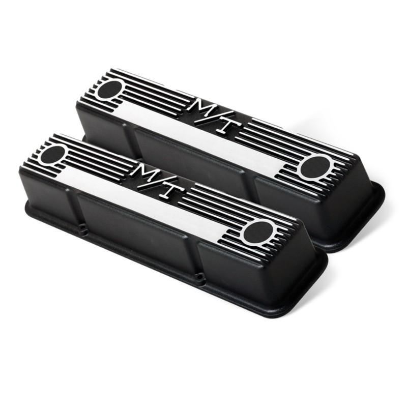 Holley performance 241-83 m/t retro aluminum valve covers