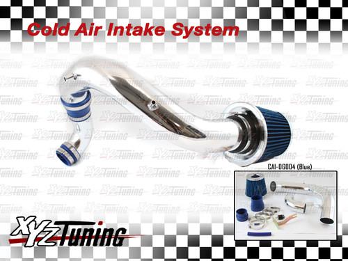 Blue 03-05 neon srt-4 2.4l turbo cold air intake inducton kit + filter 3"