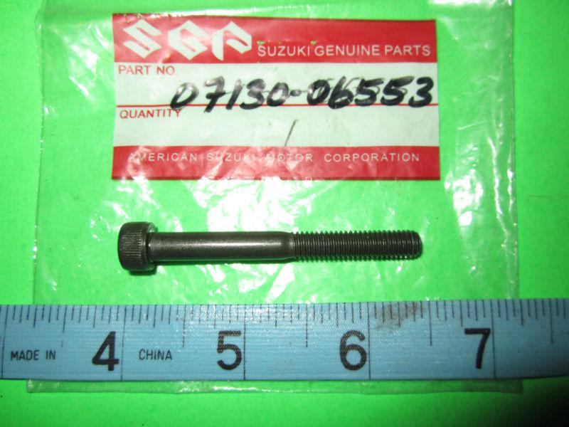 Genuine oem suzuki gsf1200 gsx-r1100 gsx-r600 crankcase cover bolt 07130-06553