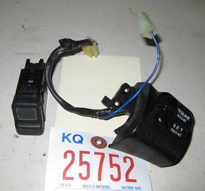 Acura 91 integra ls cruise control switch black 1991