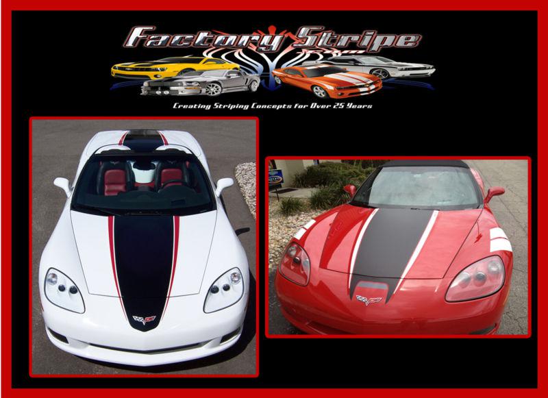 2010 2011 2012 corvette c6 speedster stripe kit factory stripe