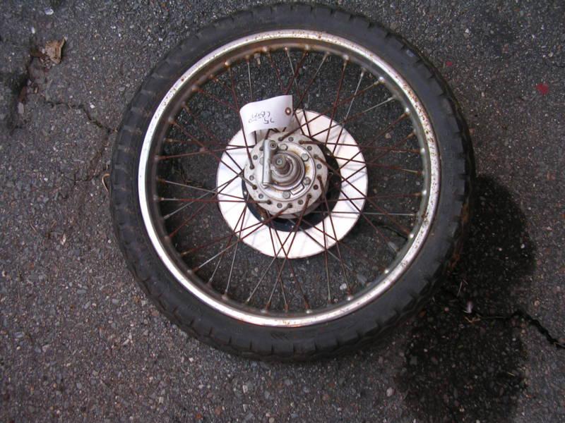 1975 honda cb550  front wheel rim hub 