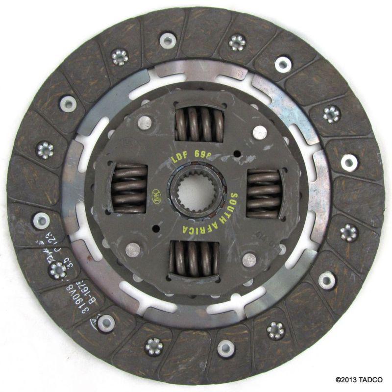 Honda civic ex 1990-1995 ldf698 luk clutch disc 212mm dia. x 20t x 22.45mm hub