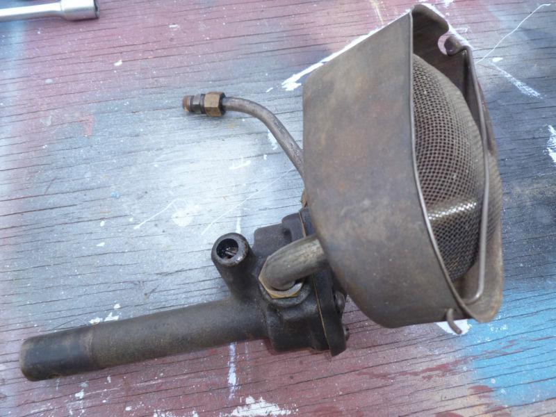 Oil pump complete with pick up, chevy 235 c.i. 50's truck