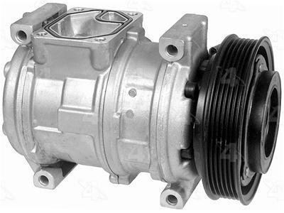 Four seasons 77381 air conditioning compressor reman aluminum 10pa17c r-134a ea