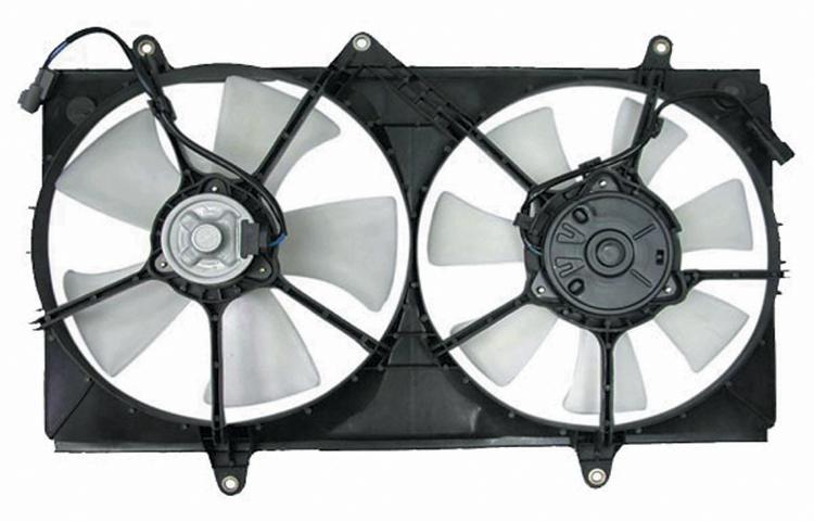 Depo ac condenser radiator cooling fan 98-02 99 00 01 1998-2002 chevy prizm