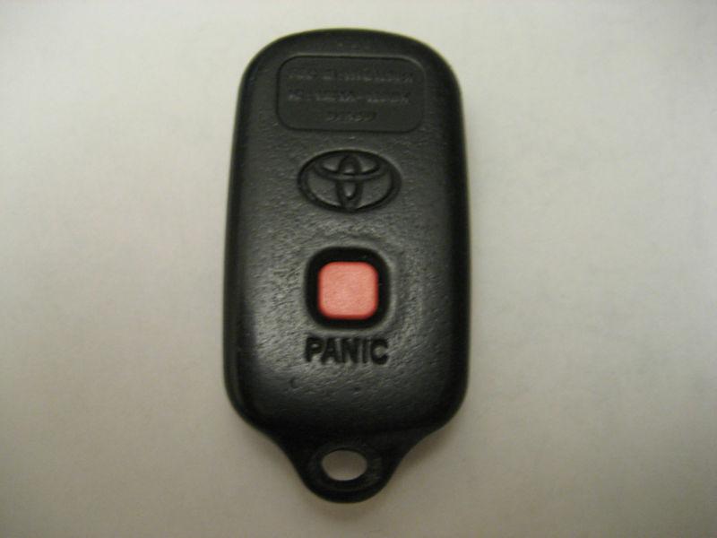 2007 toyota highlander keyless remote